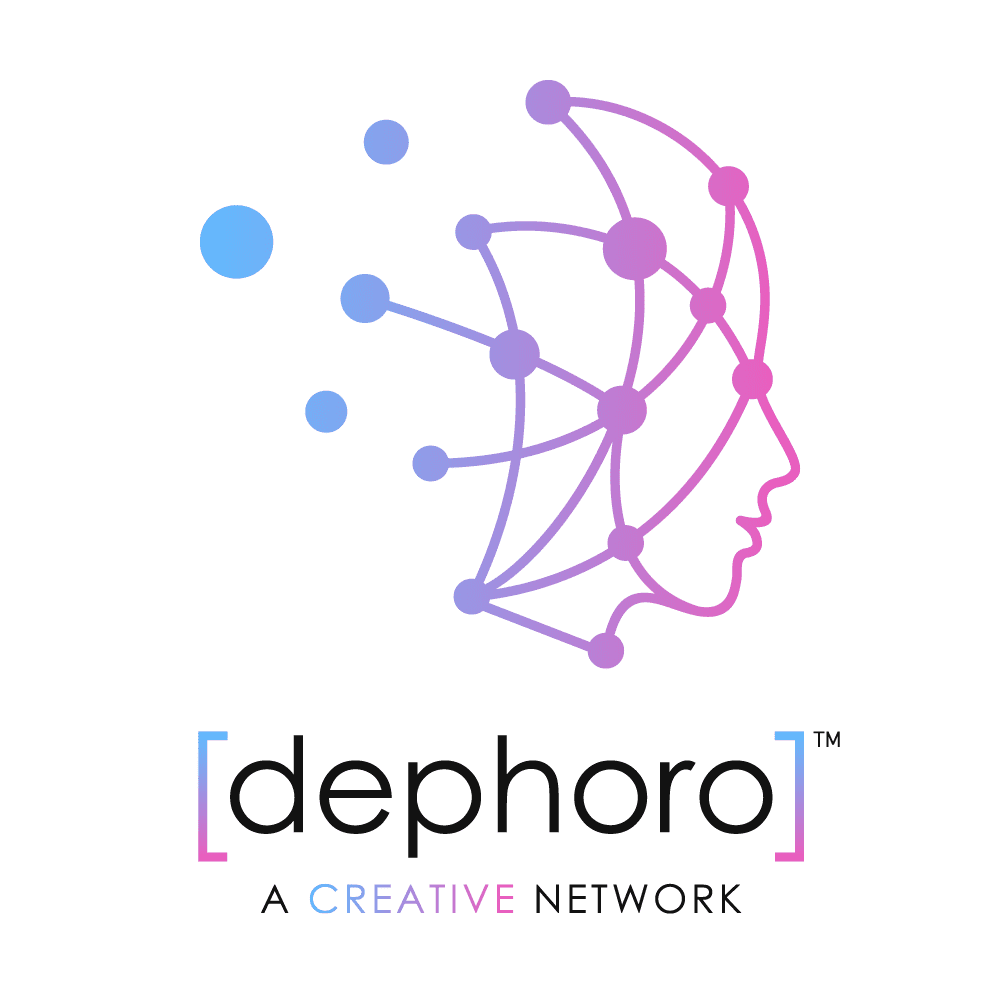 [dephoro] Logo – Square – Full – Spectral – Light_@1000px